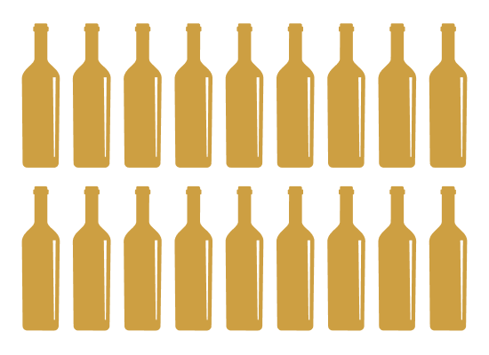 18 bottles icon