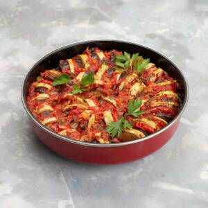 Ratatouille with Baked Eggs