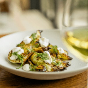 From the estate kitchen—roast cabbage with fennel spice rub