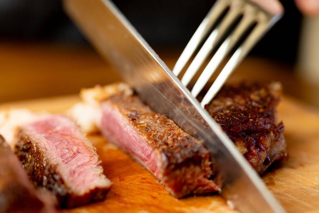 Ribeye with Broccolini
